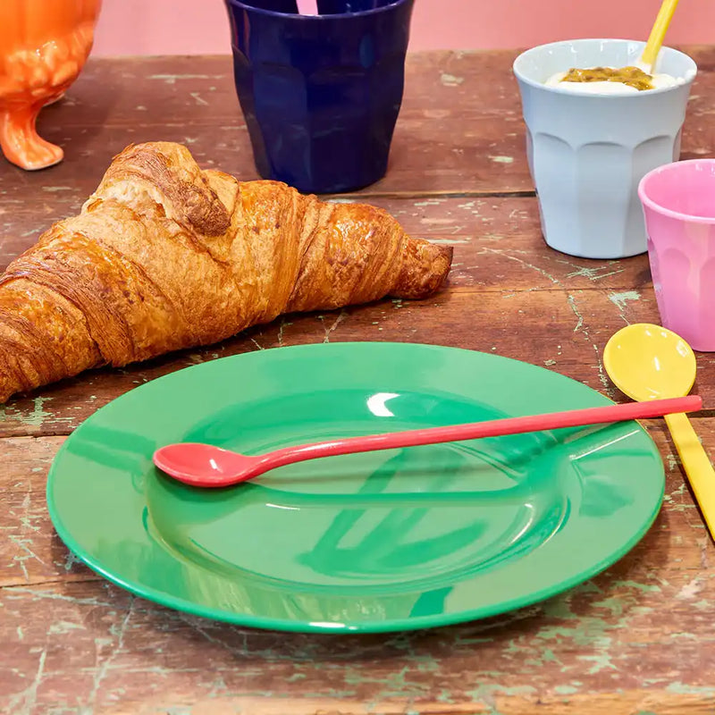 Assorted Colors Melamine Plates (x6) Summer