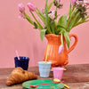 Assorted Colors Melamine Plates (x6) Summer