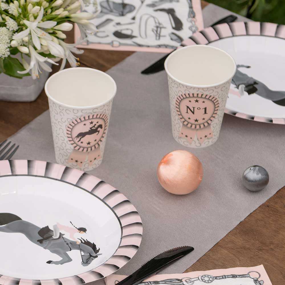 Horse Riding Paper Party Cups (x10) Kids Party