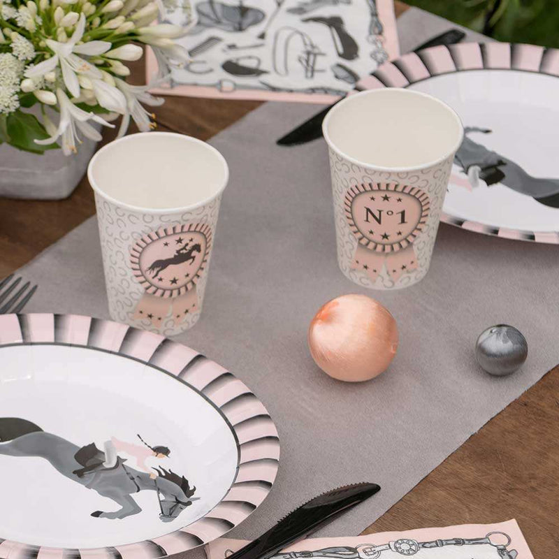 Horse Riding Paper Party Cups (x10) Kids Party