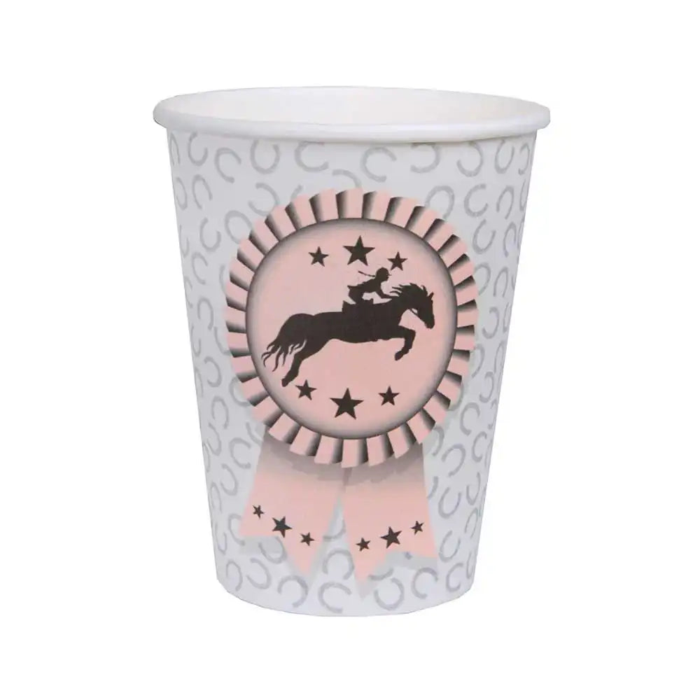 Horse Riding Paper Party Cups (x10) Kids Party