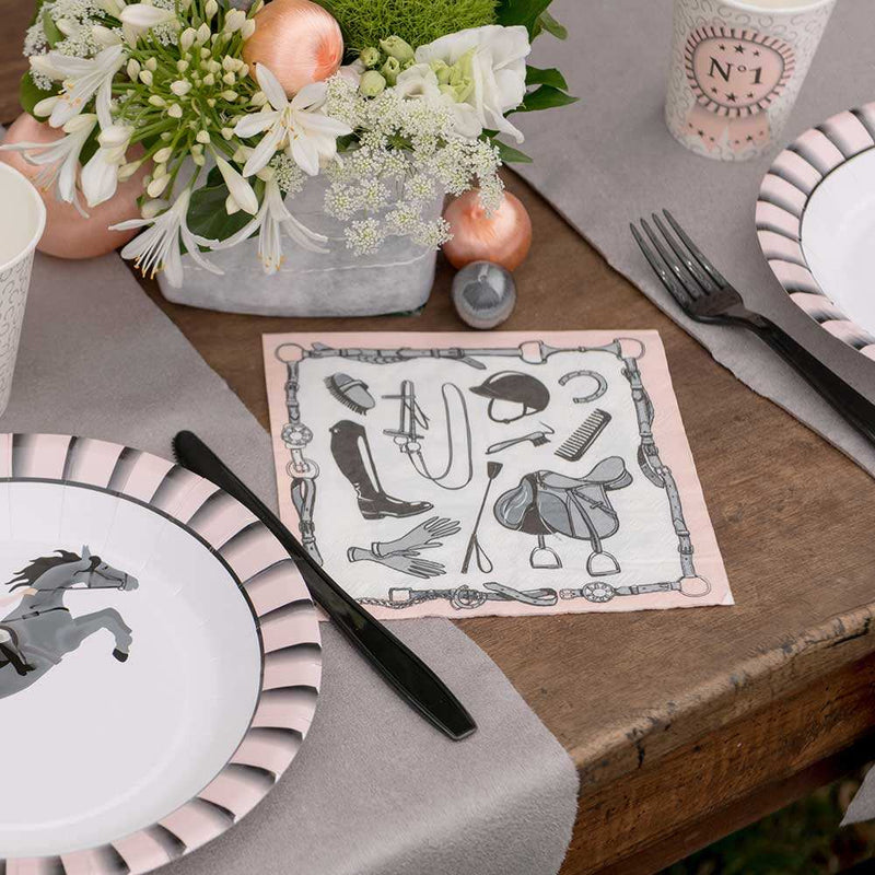 Horse Riding Party Napkins (x20) Kids Party