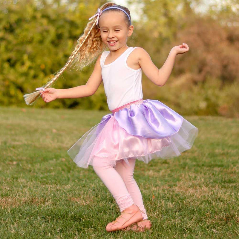 Kids Rapunzel Skirt with Braid Kids Party