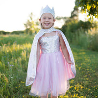 Kids Sequin Cape - Silver Great Pretenders