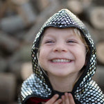 Kids Reversible Dragon/Knight Cape