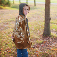 Kids Knight Tunic with Cape and Crown Set - Gold Great Pretenders