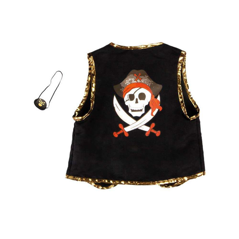 Kids Pirate Vest and Eye Patch Great Pretenders