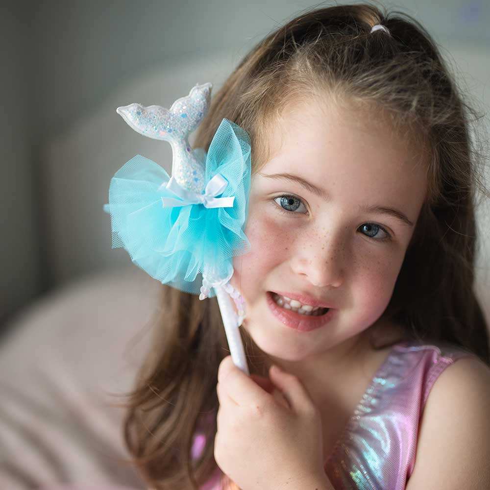Mermaid Wand - Blue Great Pretenders