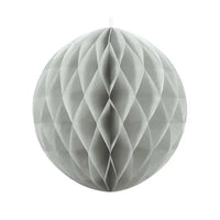 Honeycomb Paper Ball - Grey Large (40cm) General Party