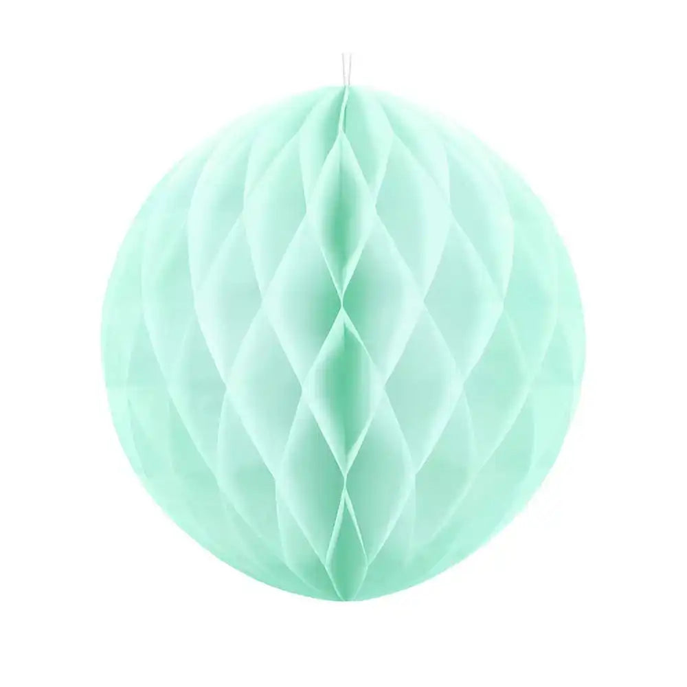 Honeycomb Paper Ball - Mint (20cm) Party Pieces