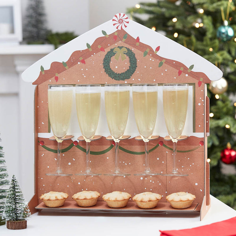 Christmas Market Stall Drink and Treats Stand
