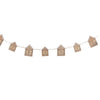 Light Up Wooden House Bunting (2m) Christmas 2024