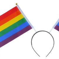 Rainbow Flag Adult Headband Pride
