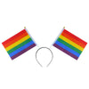 Rainbow Flag Adult Headband Pride