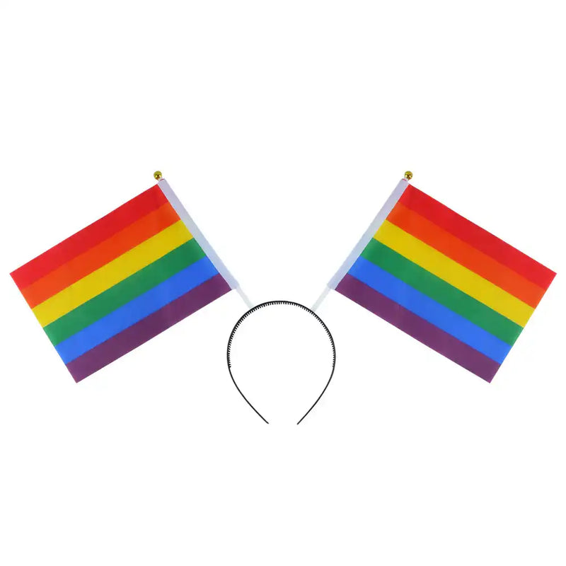 Rainbow Flag Adult Headband Pride
