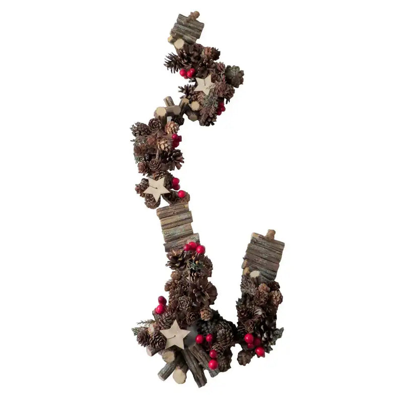 Natural Cone Garland Christmas