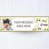 Construction Personalised Party Banner Yes Personalised Banner