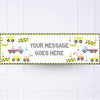 Construction Personalised Party Banner No Personalised Banner