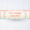 Circus Stallion Personalised Party Banner Personalised Banner