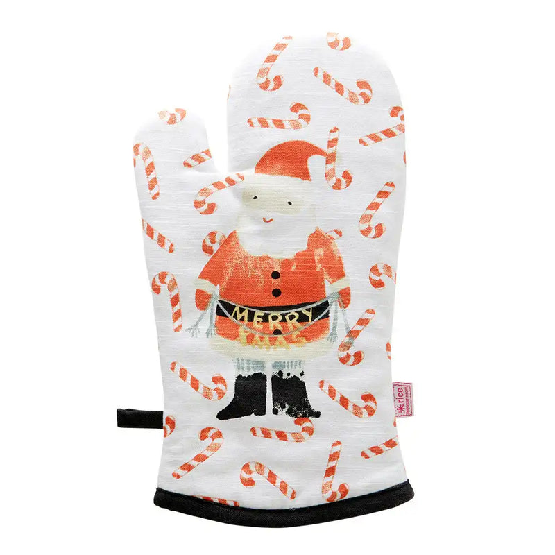 Santa Oven Glove Christmas 2024