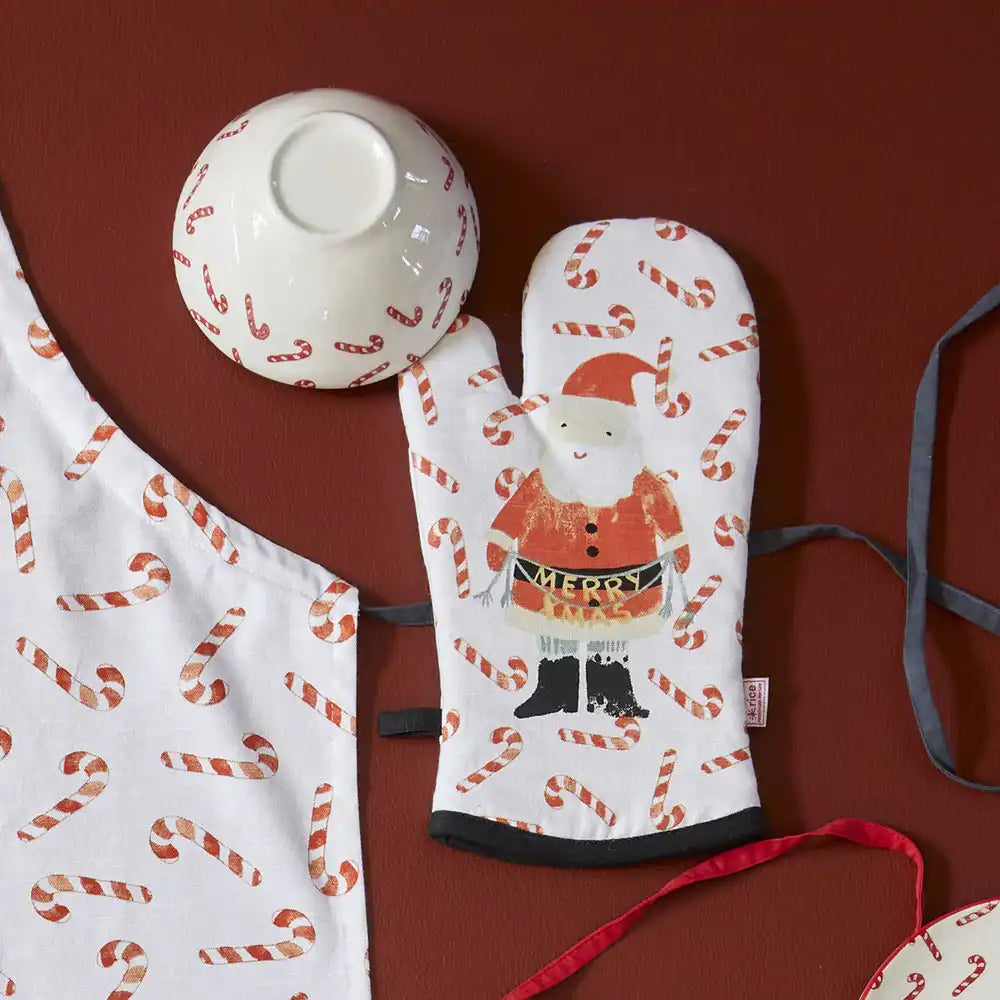Santa Oven Glove Christmas 2024