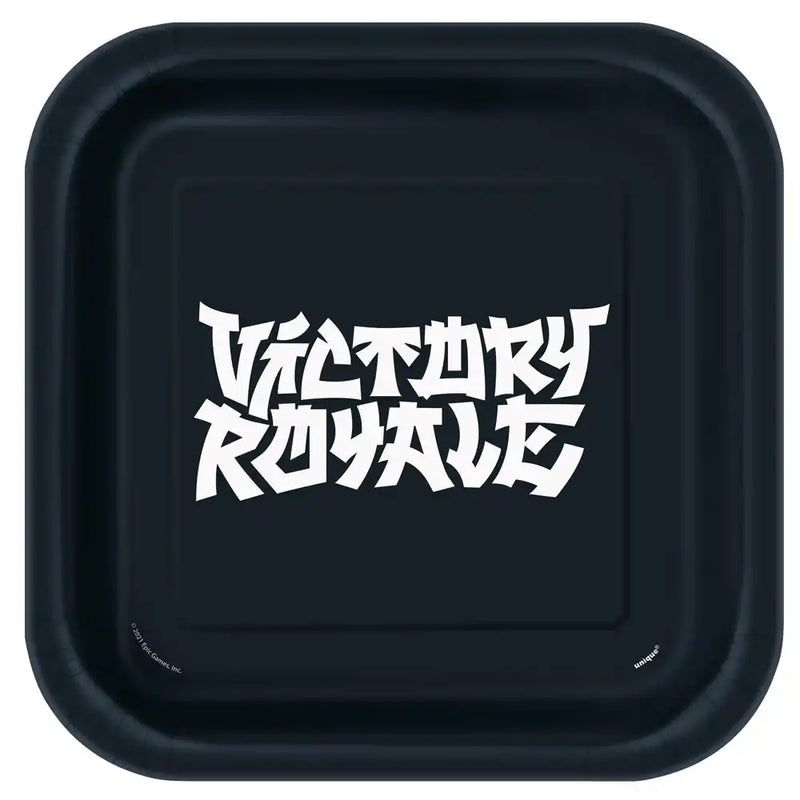 Fortnite Paper Party Plates (x8) Kids Party