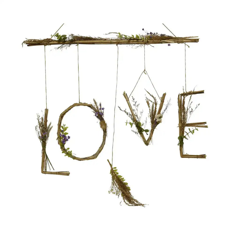 Natural Branch 'LOVE' Decoration Wedding