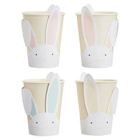 Pop Out Bunny Paper Party Cups (x8) Easter