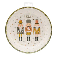Metallic Nutcracker - Paper Party Plates (x8) Own Brand