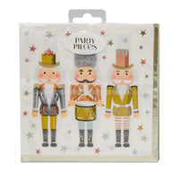 Metallic Nutcracker - Party Napkins (x16) Own Brand