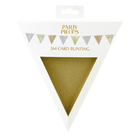 Assorted Metallics - Foiled and Glitter Bunting Own Brand