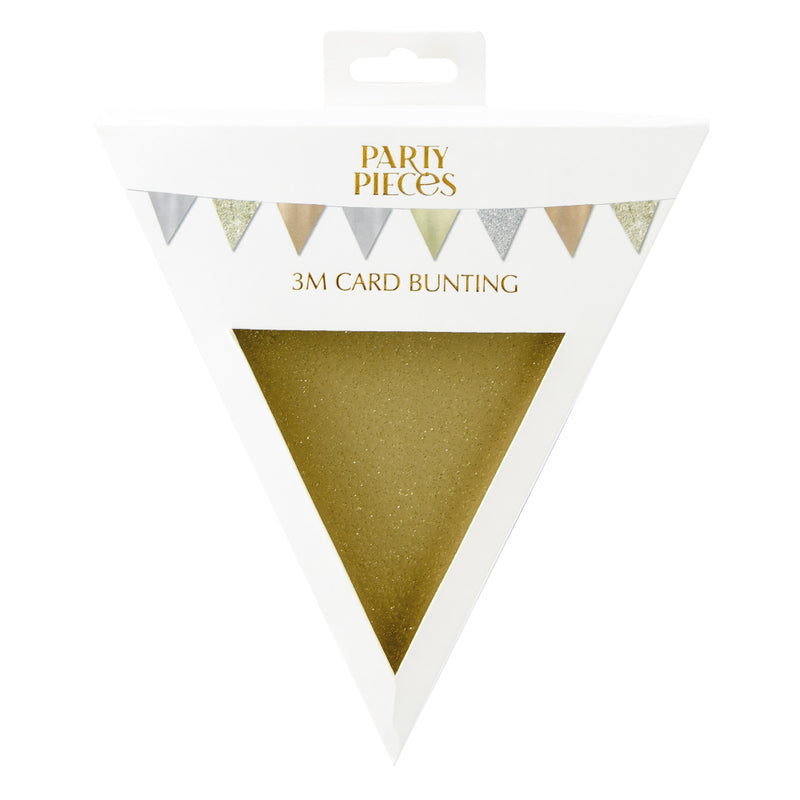 Assorted Metallics - Foiled and Glitter Bunting