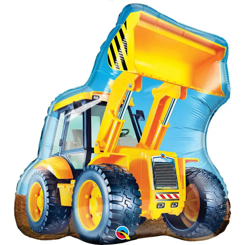 Construction Loader Foil Balloon Construction