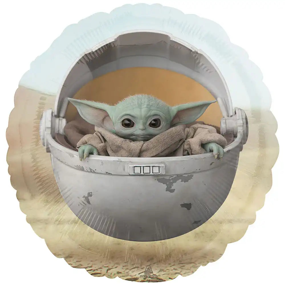 Mandalorian the Child Foil Balloon Kids Party