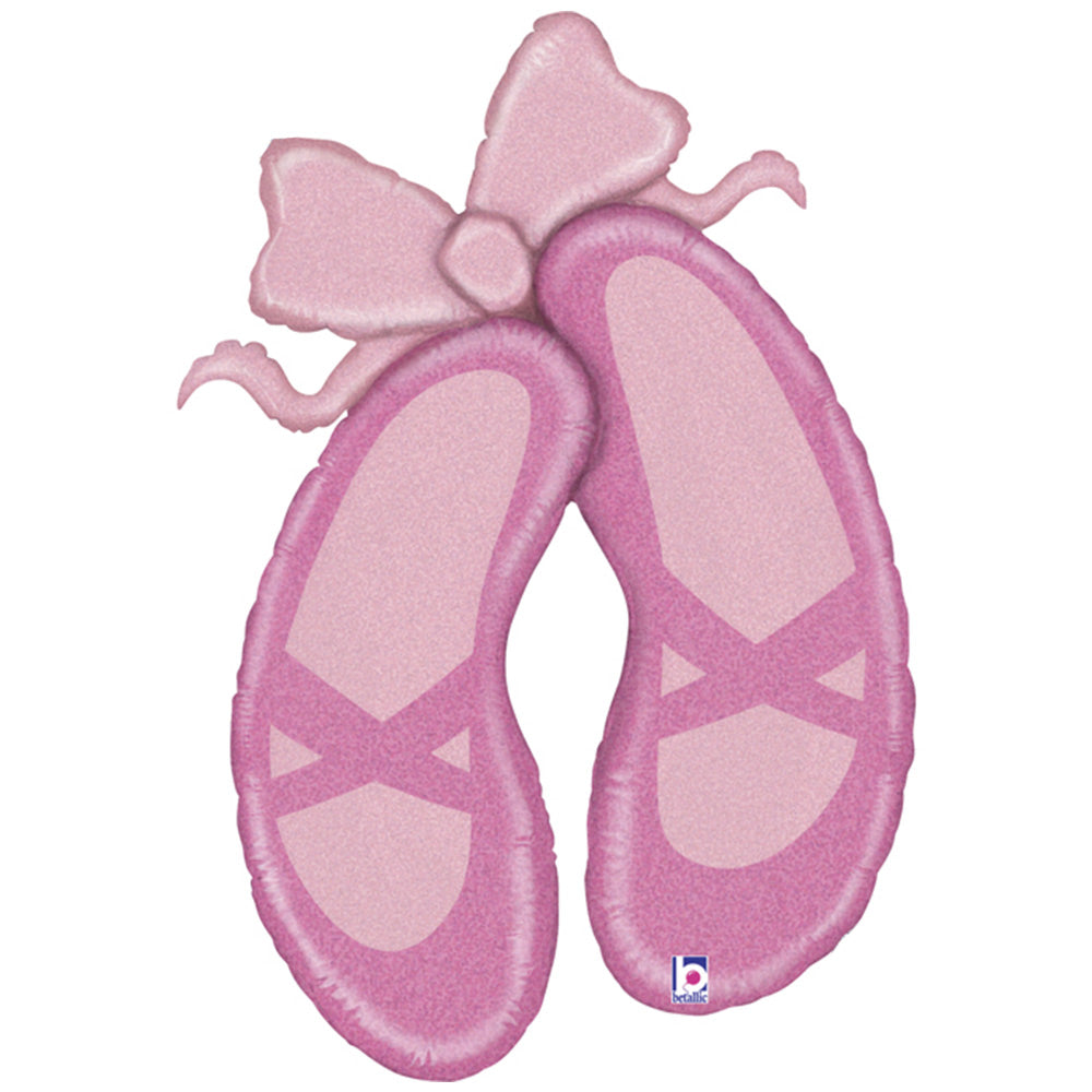 Ballet Slippers Foil Balloon Ballerina