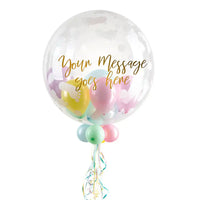 Personalised Bubble Balloon in a Box - Sweet Baby Personalised Balloons