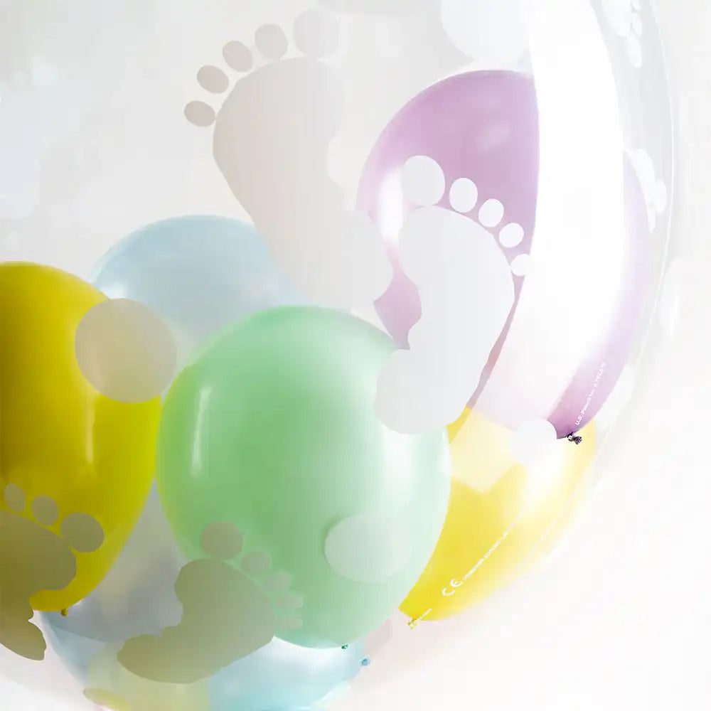 Personalised Bubble Balloon in a Box - Sweet Baby Personalised Balloons