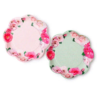 A Very English Rose Paper Party Plates (x8) Own Brand