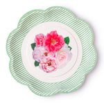 A Very English Rose Small Paper Party Plates (x8)