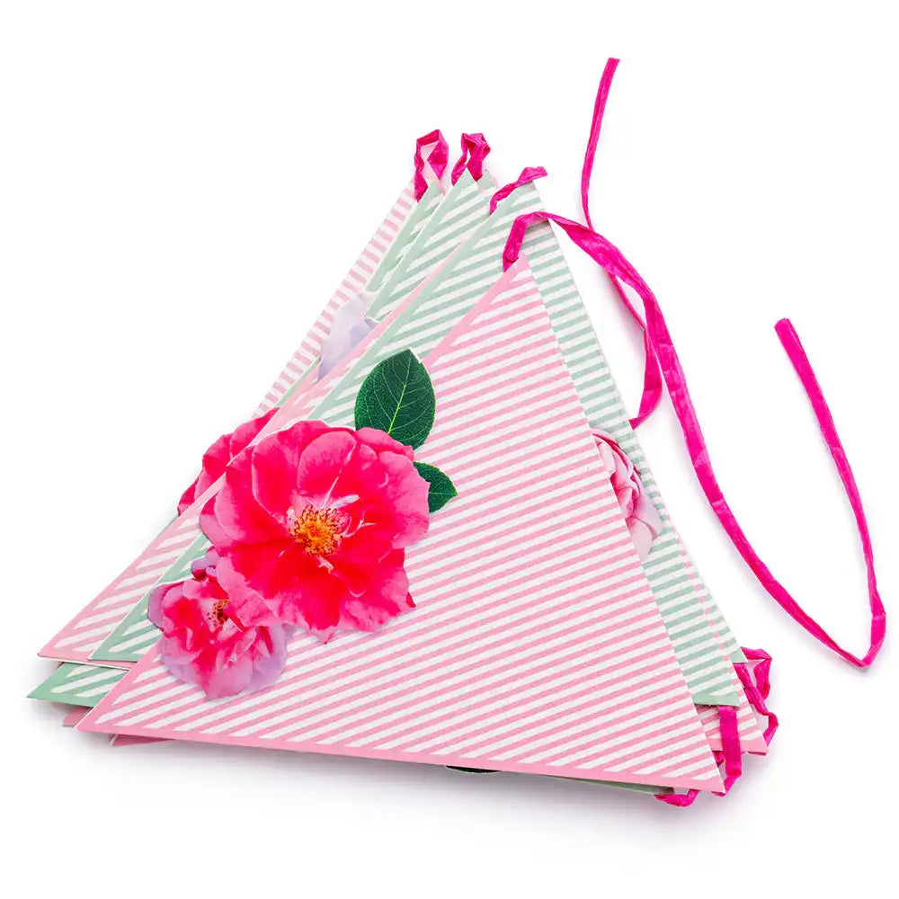 A Very English Rose Decorative Bunting Own Brand