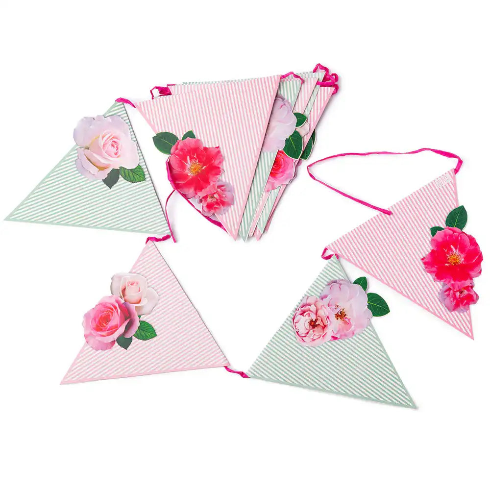 A Very English Rose Decorative Bunting Own Brand