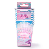 Queen of the Sea Shell Paper Party Cups (x8) Own Brand