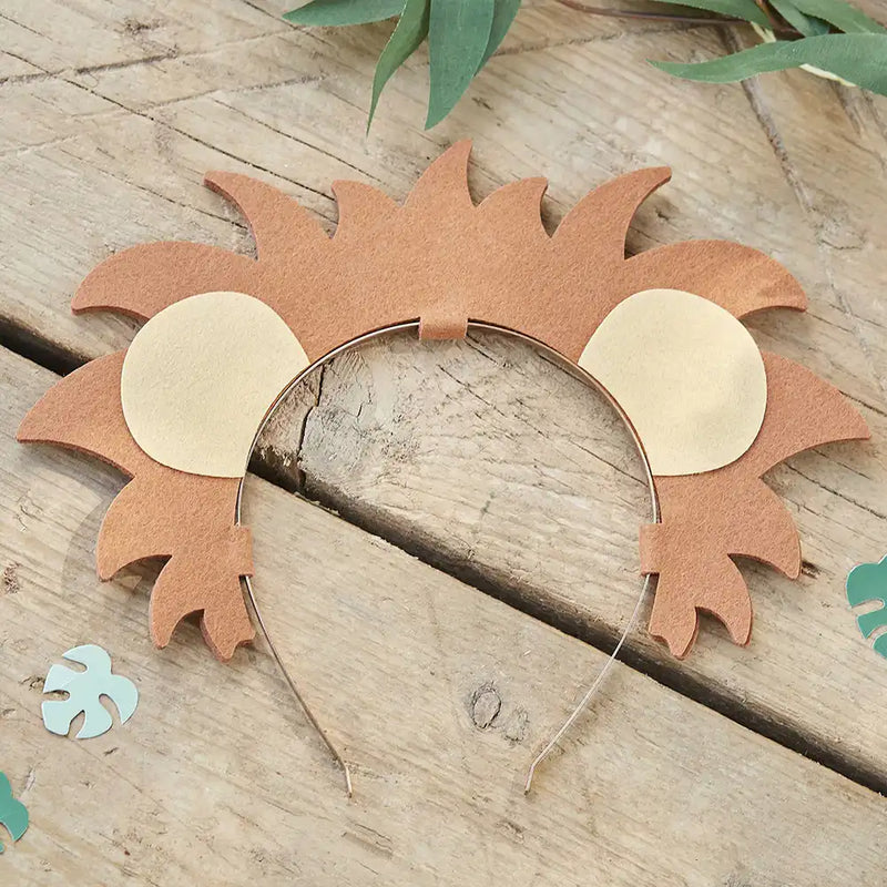 Let's Go Wild - Big Cat Headband Kids Party