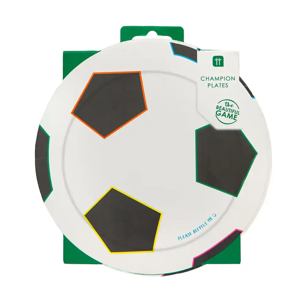Party Champions Paper Party Eco Plates (x12) Kids Party