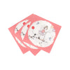 Tilly & Tigg Pink Party Eco Napkins (x12) Kids Party