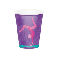 Gymnastics Party - Paper Party Cups (x8) Kids Party