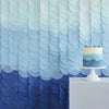 Paper Disc Backdrop - Blue Ombre General Party