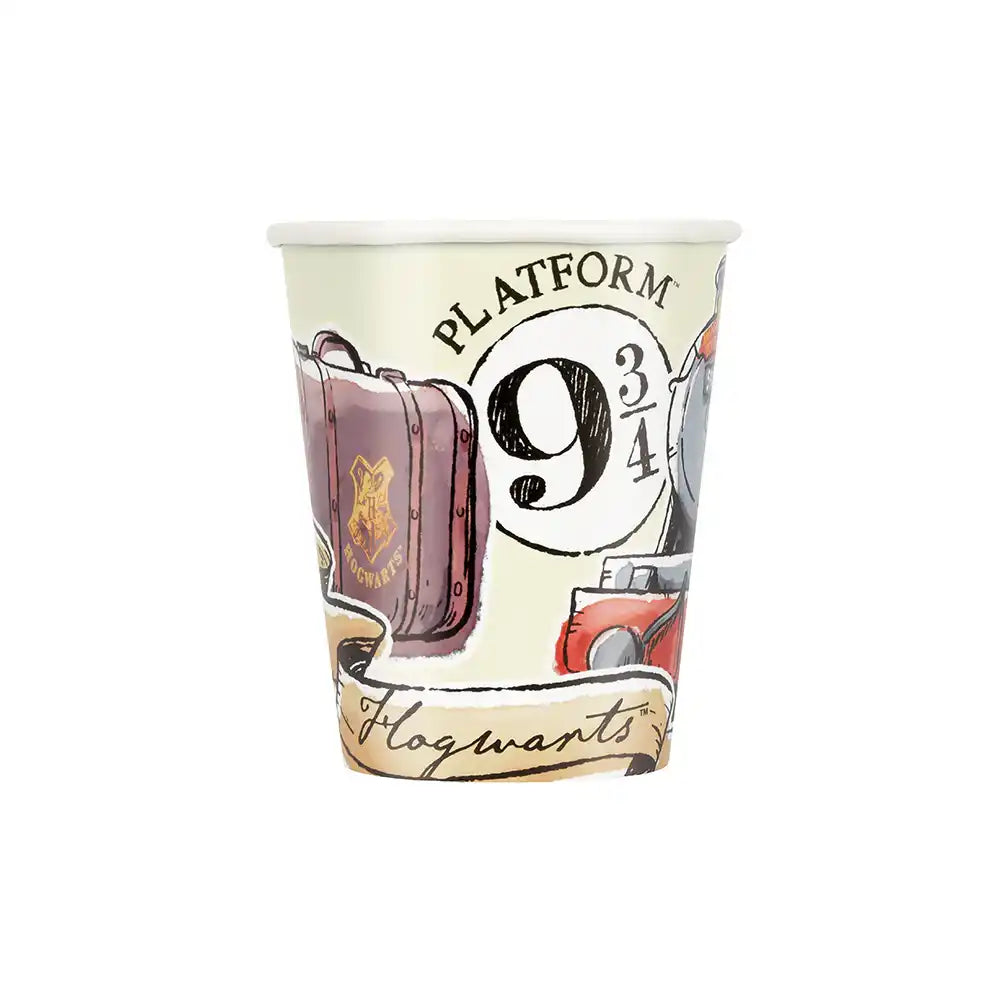 Harry Potter Paper Party Cups (x8) Kids Party