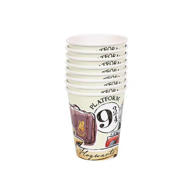Harry Potter Paper Party Cups (x8) Kids Party