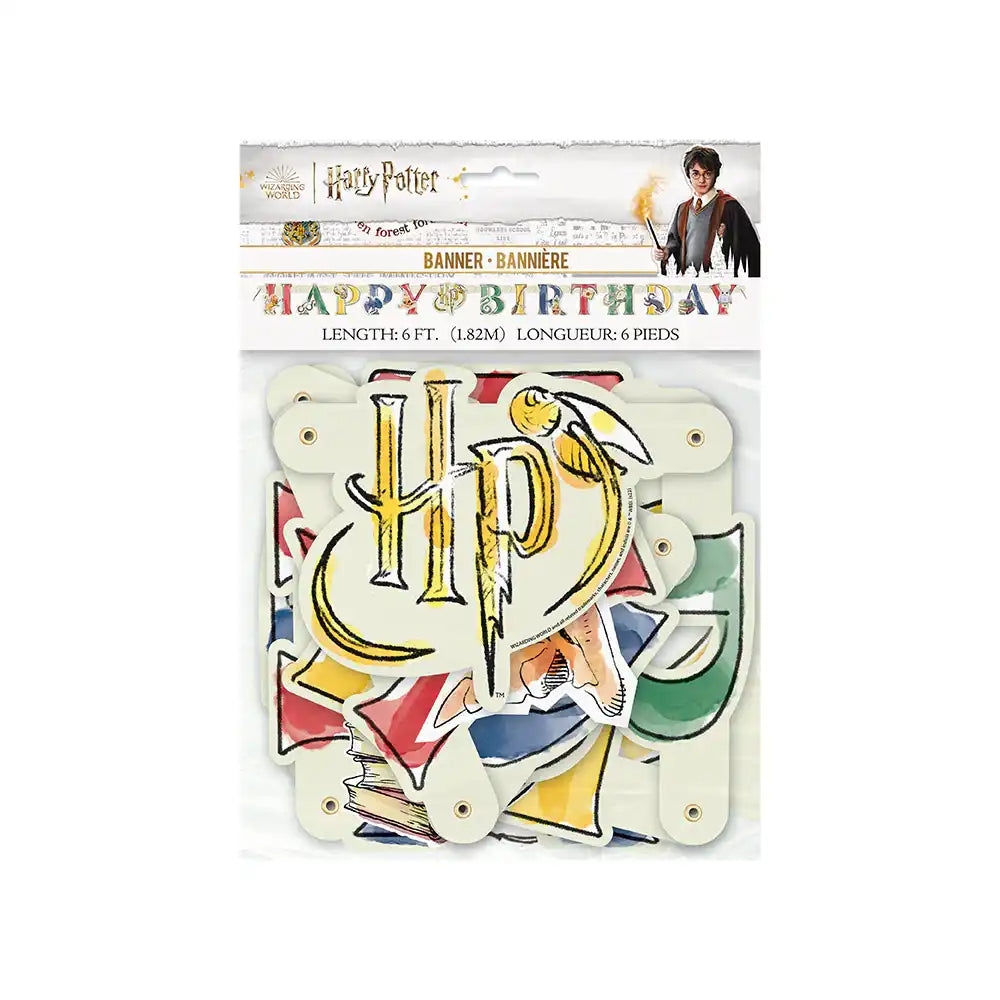 Harry Potter Large Jointed Banner Kids Party